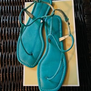 Leather thongs Banana Republic